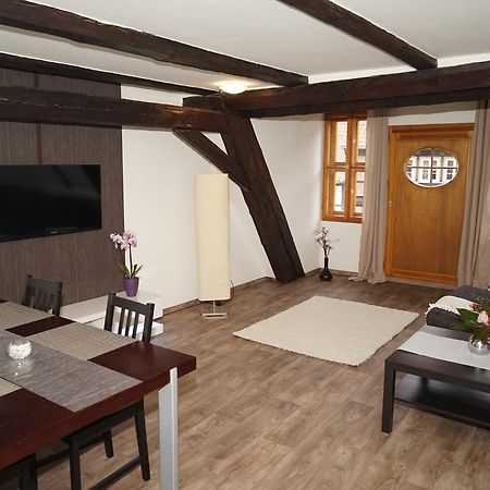 Apartmán Kaufmannshaus Anno 1613 Quedlinburg Pokoj fotografie