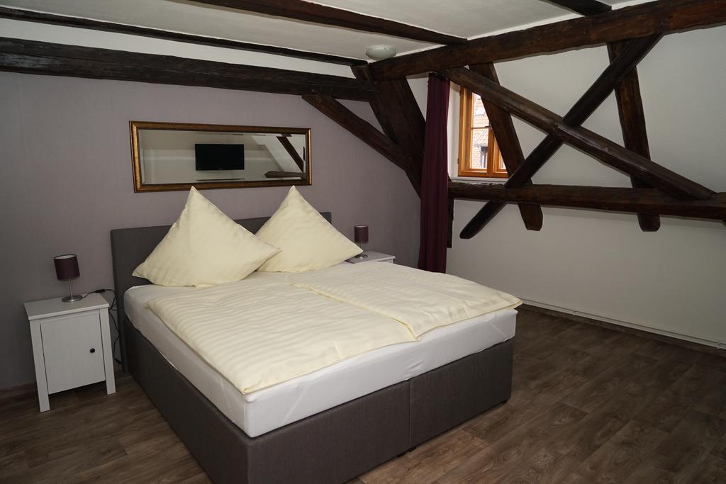 Apartmán Kaufmannshaus Anno 1613 Quedlinburg Pokoj fotografie