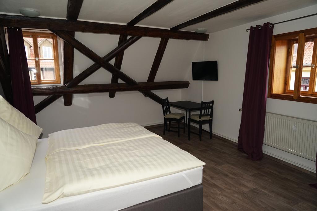 Apartmán Kaufmannshaus Anno 1613 Quedlinburg Pokoj fotografie
