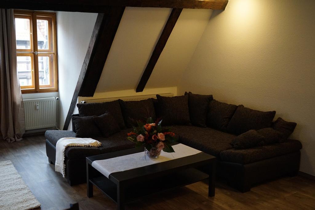 Apartmán Kaufmannshaus Anno 1613 Quedlinburg Pokoj fotografie