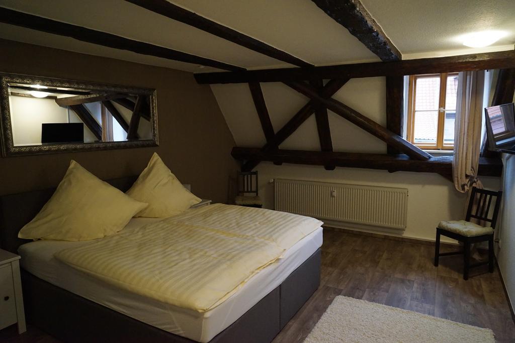 Apartmán Kaufmannshaus Anno 1613 Quedlinburg Pokoj fotografie