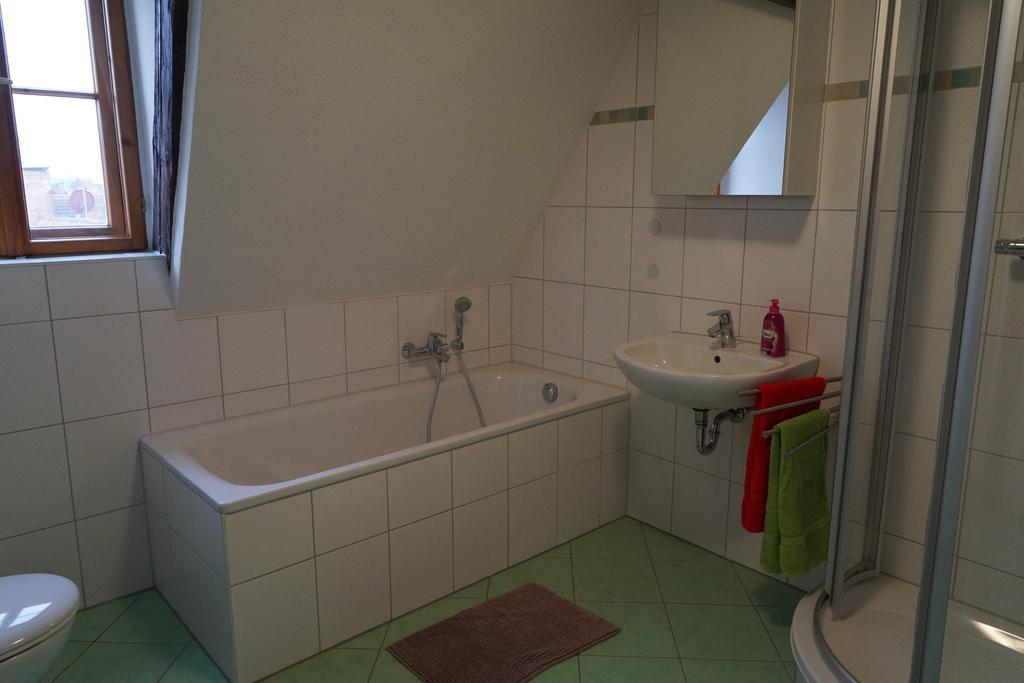 Apartmán Kaufmannshaus Anno 1613 Quedlinburg Pokoj fotografie
