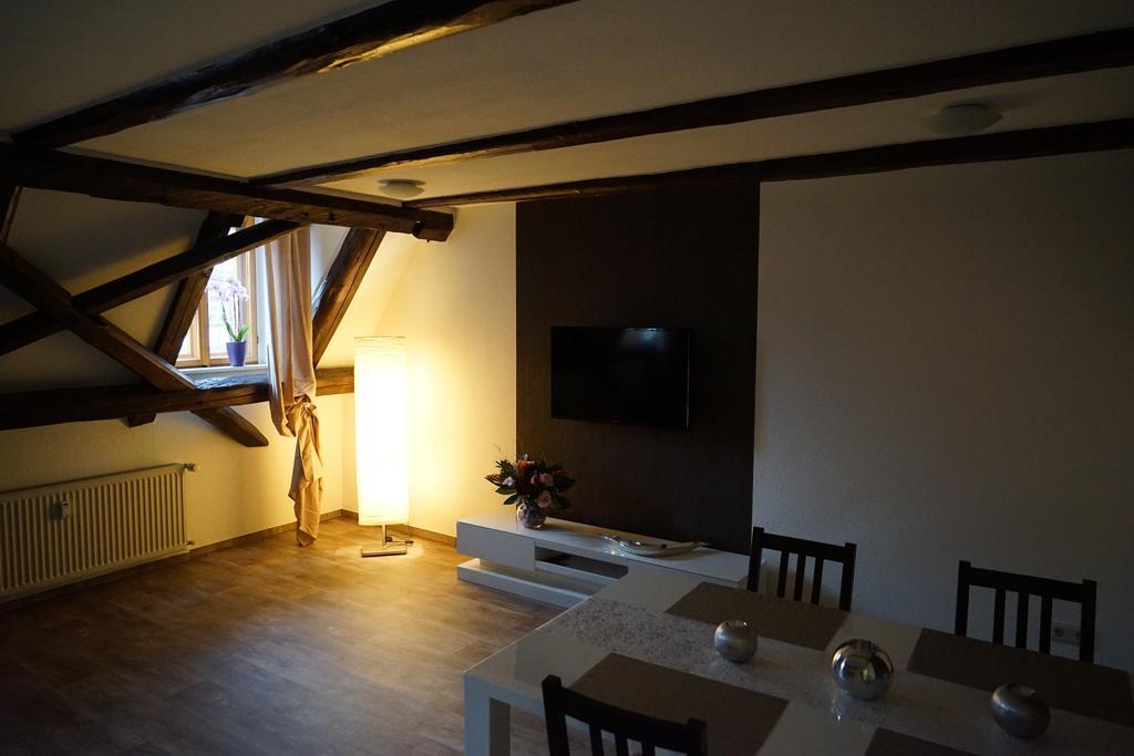 Apartmán Kaufmannshaus Anno 1613 Quedlinburg Pokoj fotografie