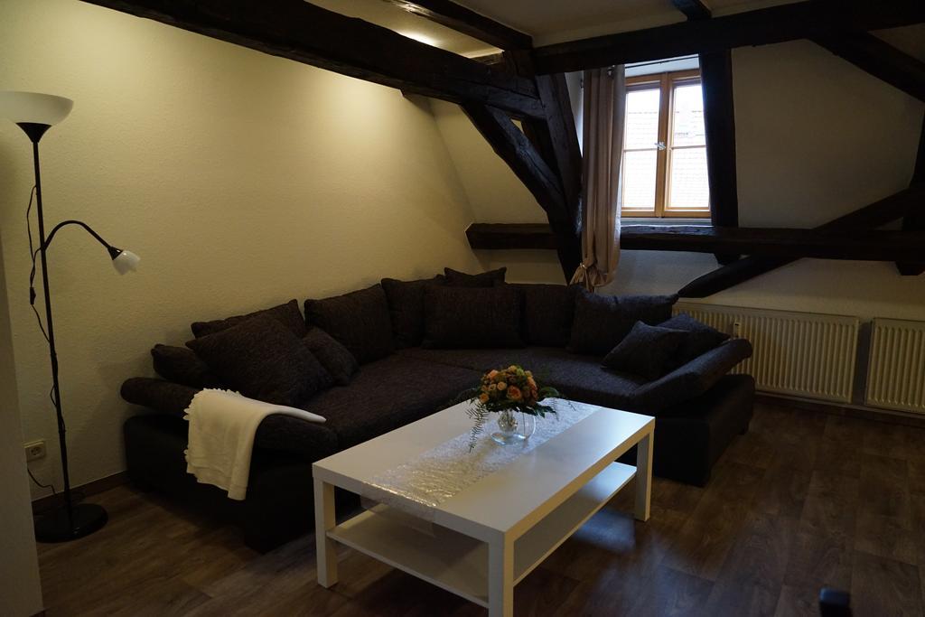 Apartmán Kaufmannshaus Anno 1613 Quedlinburg Pokoj fotografie